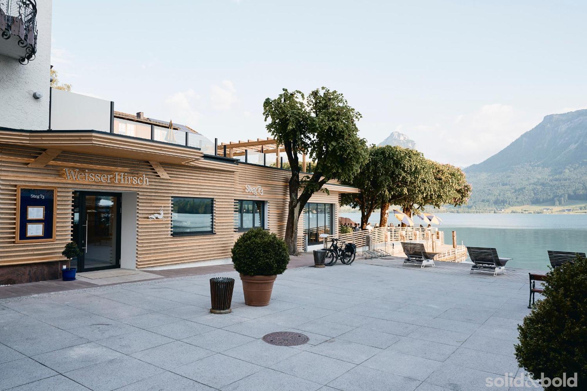 Hotel Weisser Hirsch Saint Wolfgang Exteriör bild