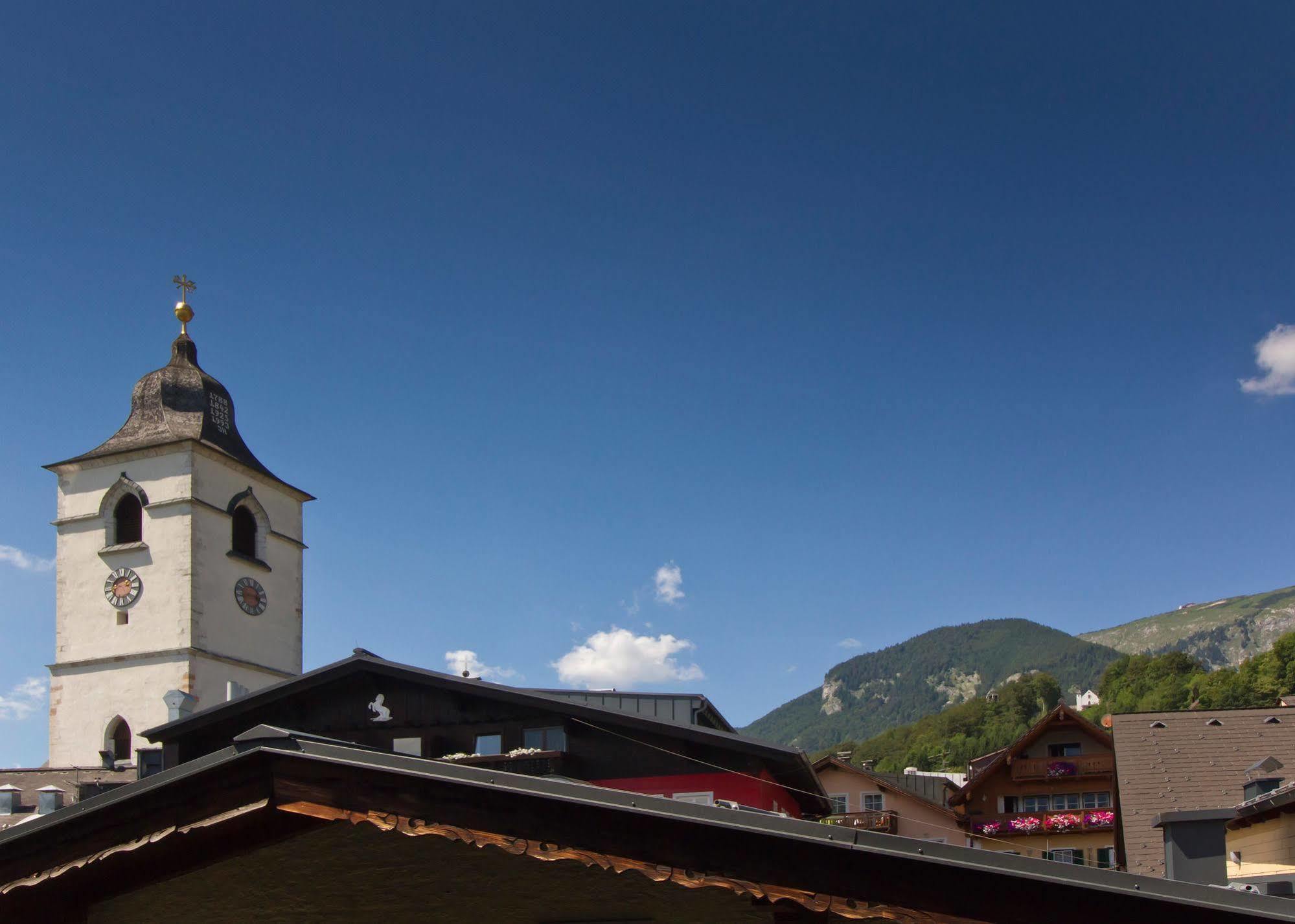 Hotel Weisser Hirsch Saint Wolfgang Exteriör bild